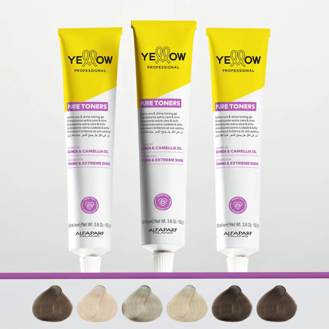 YELLOW PURE TONERS (.1 -.7) 100 ML