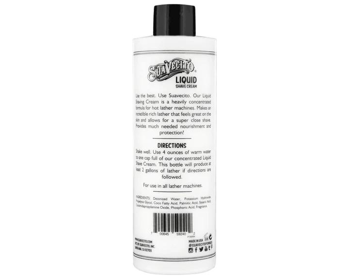 SUAVECITO Liquid Shave Cream image 1