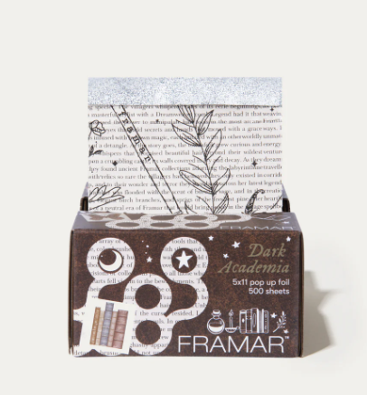 FRAMAR- Dark Academia Pop-ups (5X11, 500 sheets) image 0