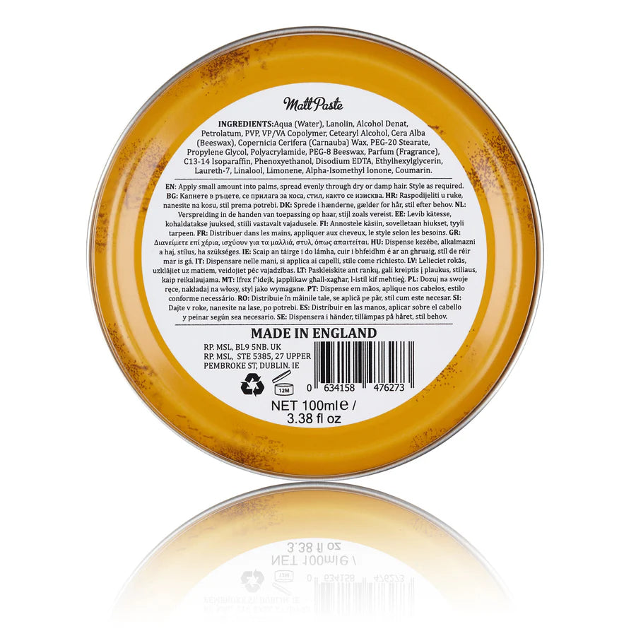 Dapper Dan Matt Paste 3.38 fl oz
