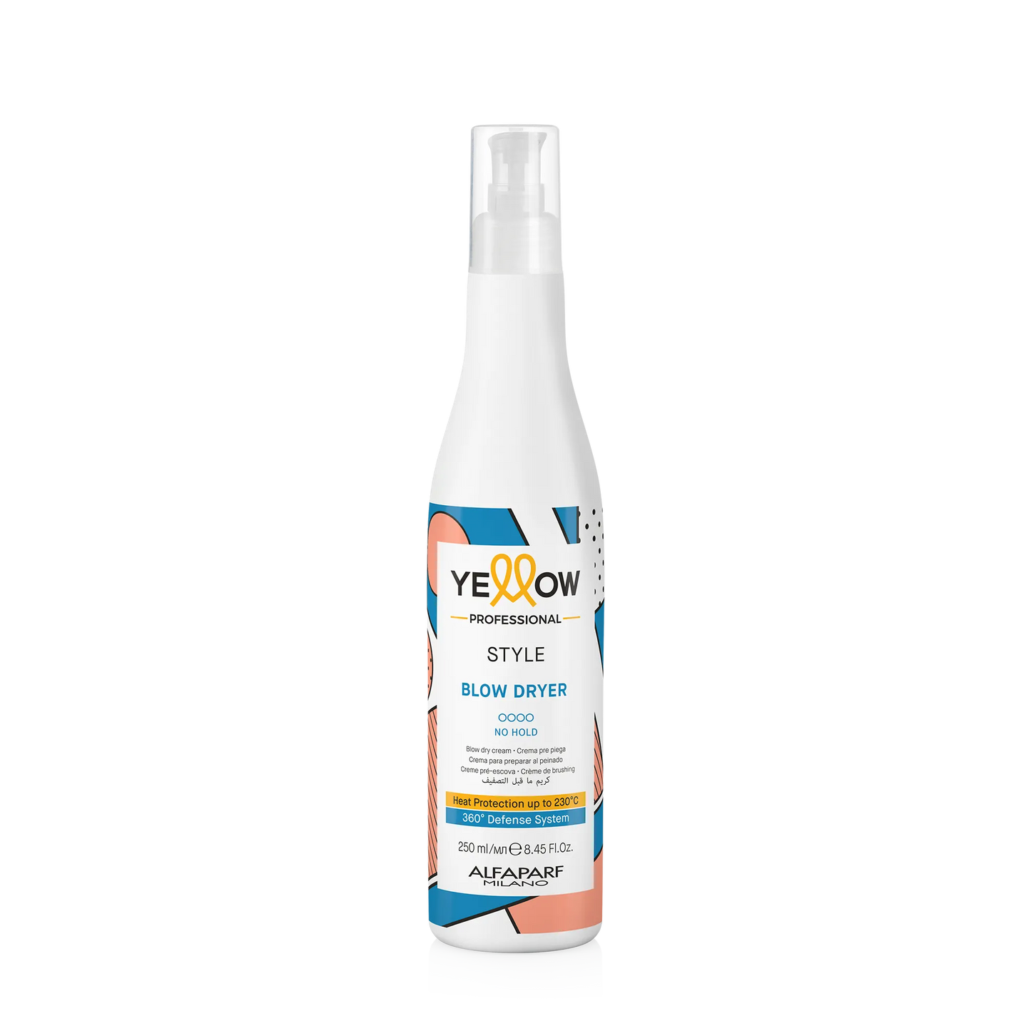 YELLOW Style Blow Dryer 250ML