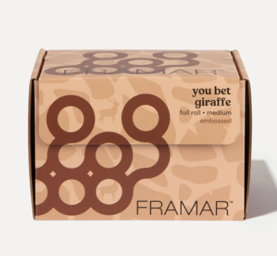 FRAMAR-Embossed Roll Medium You Bet Giraffe (320ft) image 0