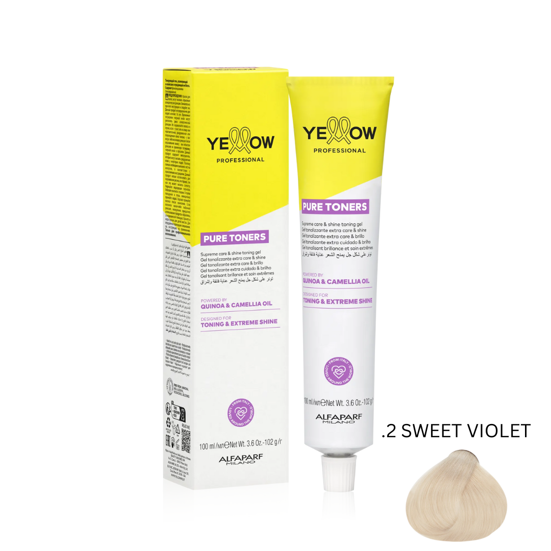 YELLOW PURE TONERS (.1 -.7) 100 ML