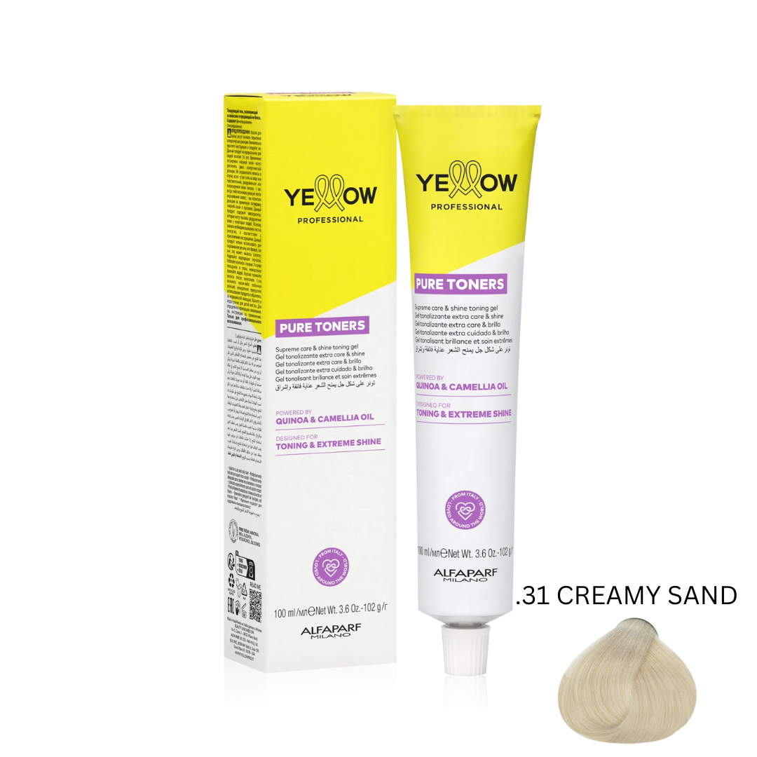 YELLOW PURE TONERS (.1 -.7) 100 ML