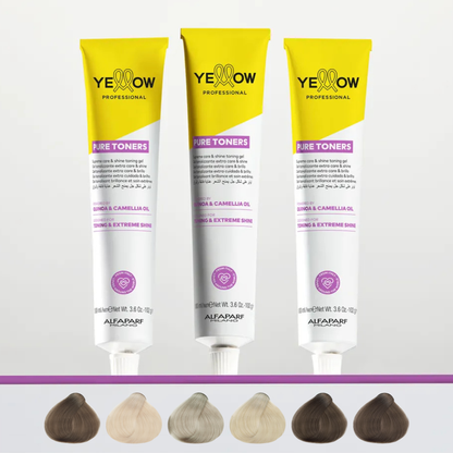 YELLOW PURE TONERS (.1 -.7) 100 ML