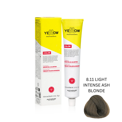 YELLOW INTENSE ASH SHADES (6.11-8.11) 100 ML