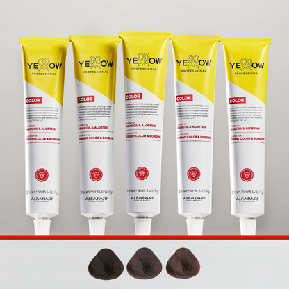 YELLOW CHOCOLATE SHADES (5.35-7.35) 100 ML