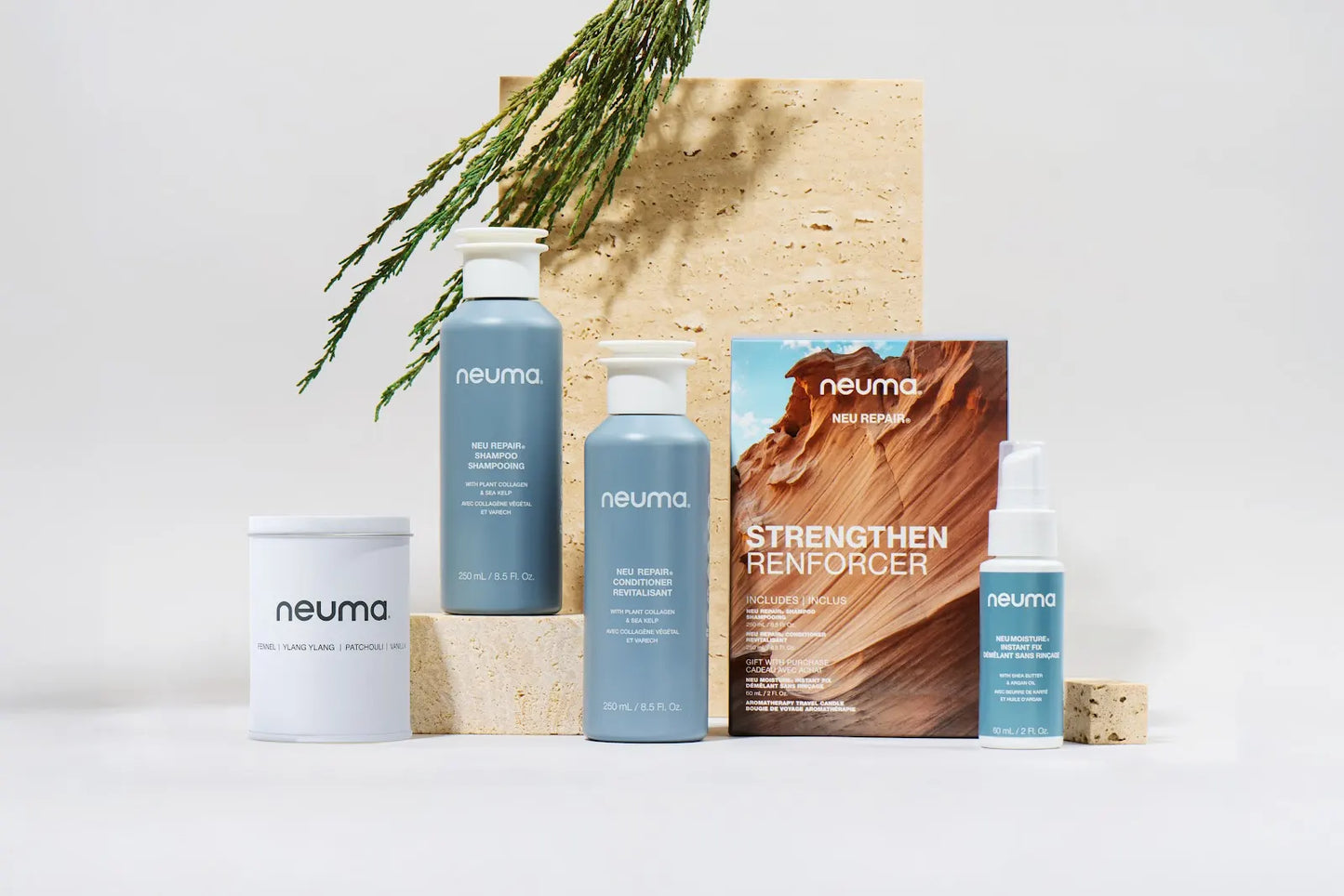 Neuma Glow Strong Glow Bright Strengthen Gift Set