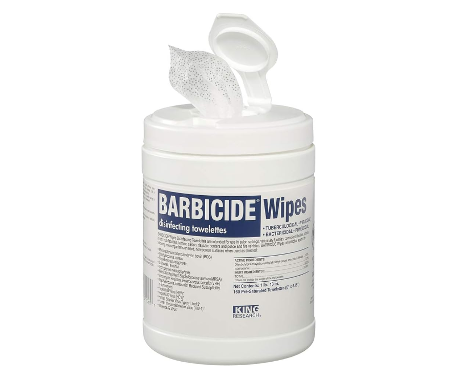 Barbicide Wipes 160ct image 0