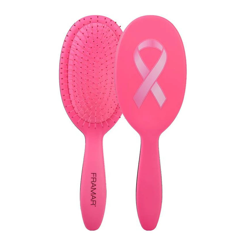 FRAMAR Breast Cancer Awareness Detangle Brush image 0