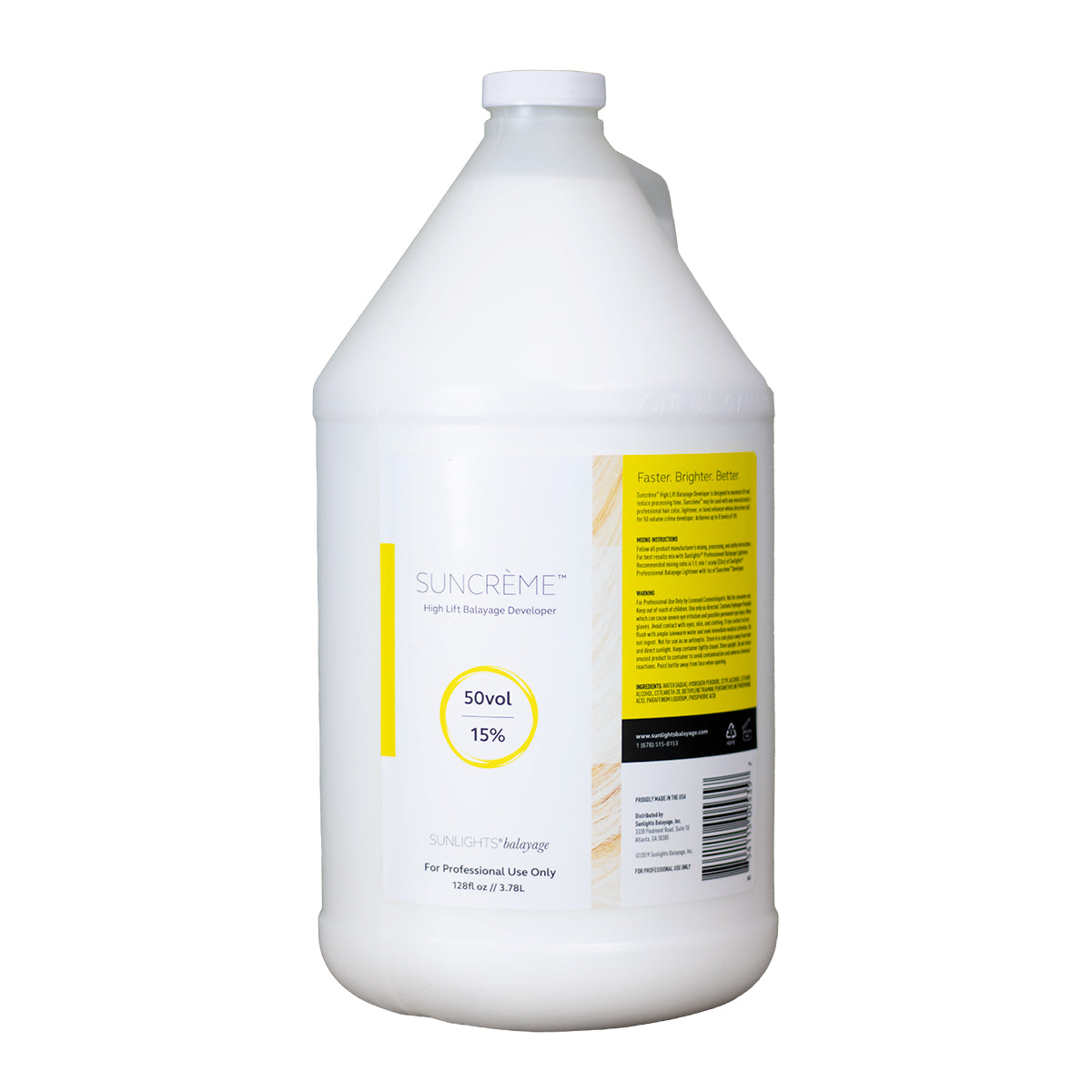 SUNLIGHTS Suncrème 50vol Crème Developer image 1