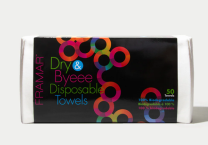 FRAMAR- Dry & Byeee Disposable Towels (50 Towels) image 0