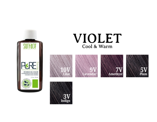 SURFACE Pure Color Violet