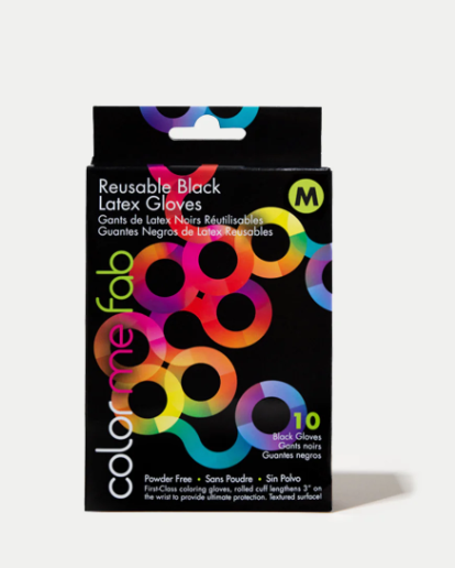 FRAMAR Reusable Black Latex Glove image 0