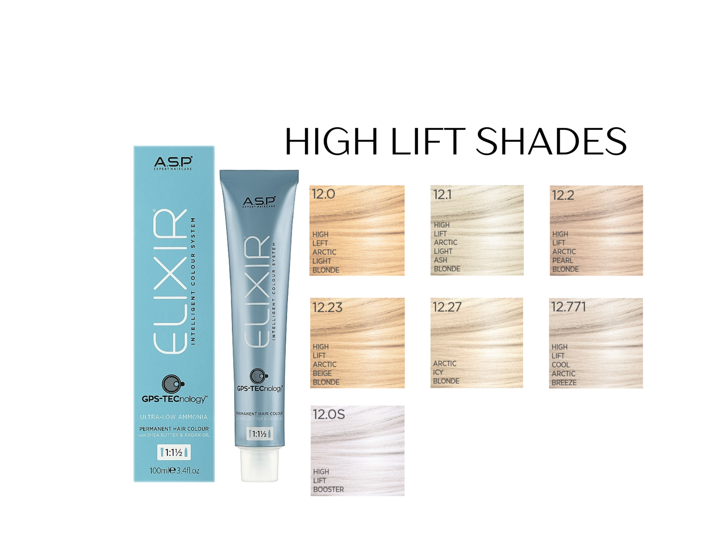 ASP INFINITI HIGH LIFT  SHADES 100ML 3.5OZ