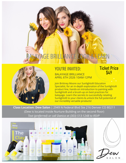 Sunlights Balayage Brilliance Look & Learn Education