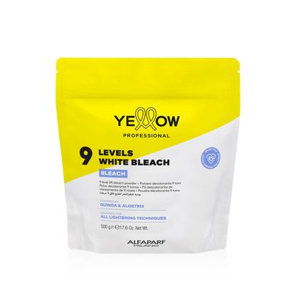 YELLOW 9 LEVELS WHITE BLEACH 500g