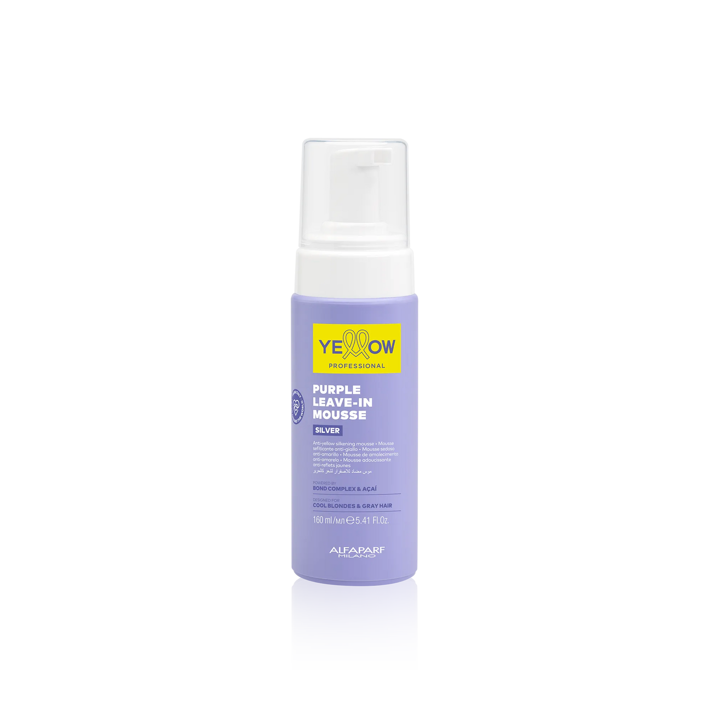 YELLOW Silver Leave In Mousse 160ML