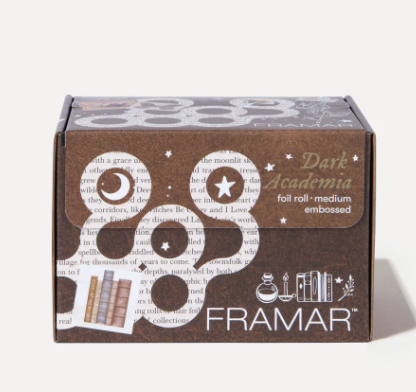 FRAMAR- Embossed Roll Medium Dark Academia (320ft) image 0