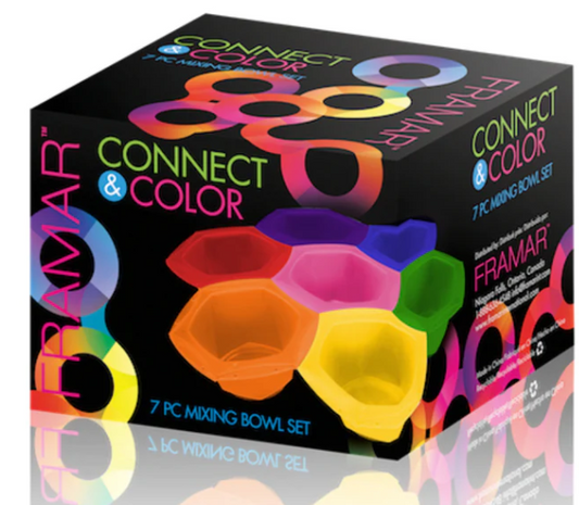 FRAMAR Connect Color Bowl Set 7CT image 0